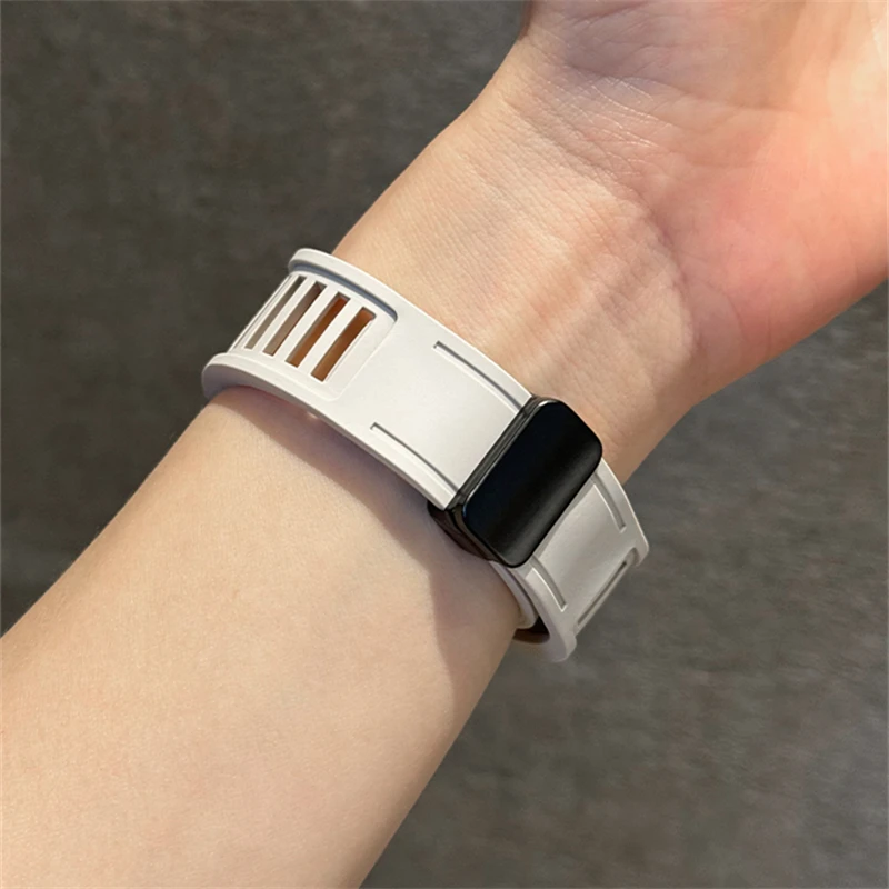 Starlight Breathable Magnetic Strap - Ultra Soft Silicone Band