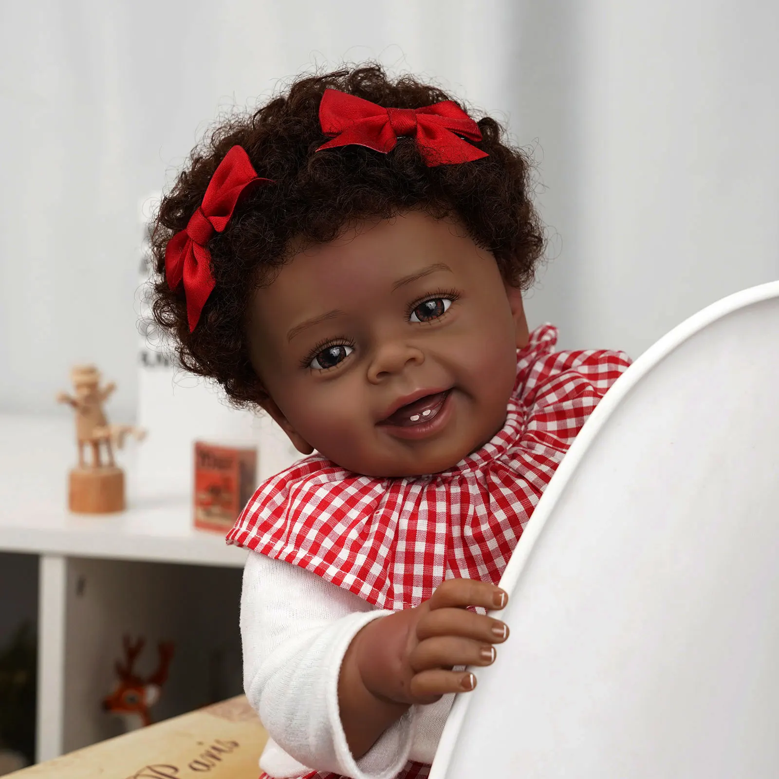 Кукла Реборн Темнокожая Купить Озон