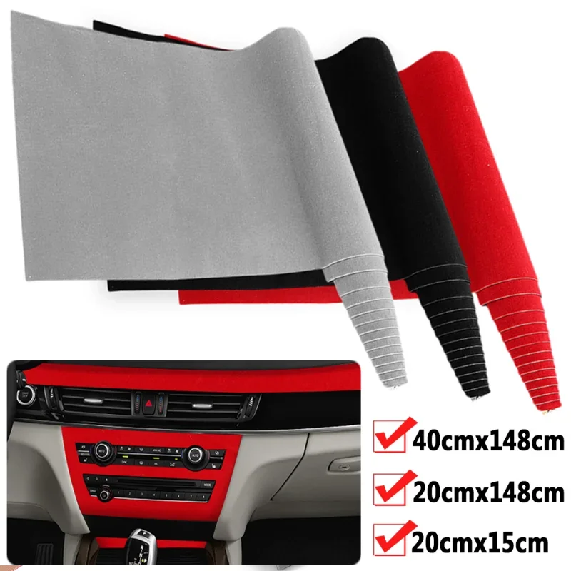 Luxurious Velvet Suede Self-Adhesive Fabric Wrap