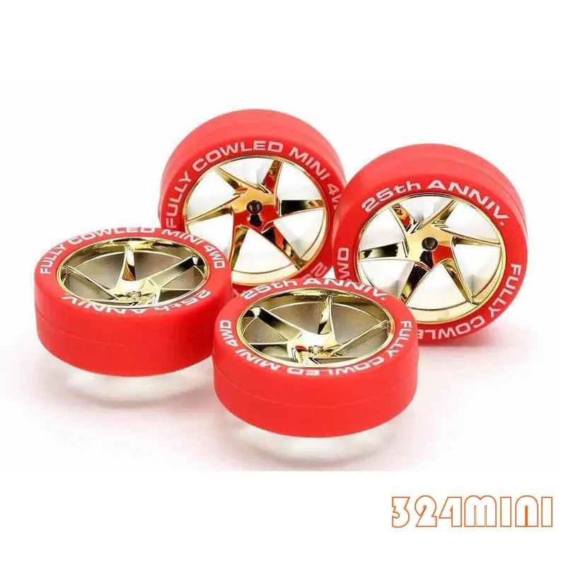 Originale Tamiya Parti 95505 Di Medio Diametro Pneumatici/Ruote Per Tamiya Mini 4Wd Auto Da Corsa