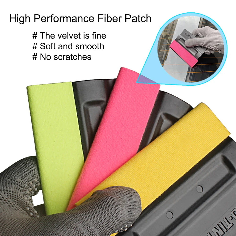 Car Accessories Tinting Tool Vinyl Film Applicator Magnetic Microfiber Felt Squeegee Window Pro Tint Car Wrap No Scratch Scraper