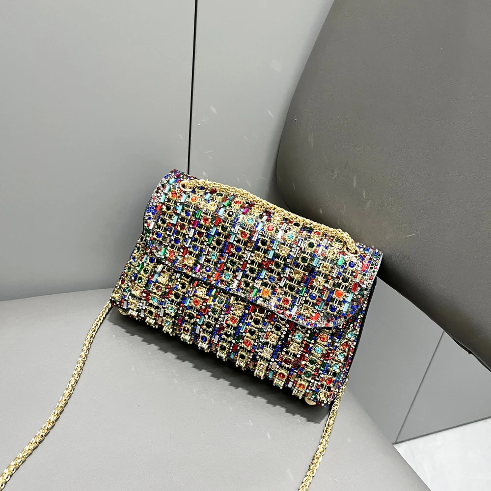 أحجار الراين مساء مخلب حقيبة المحافظ وحقيبة اليد ا...