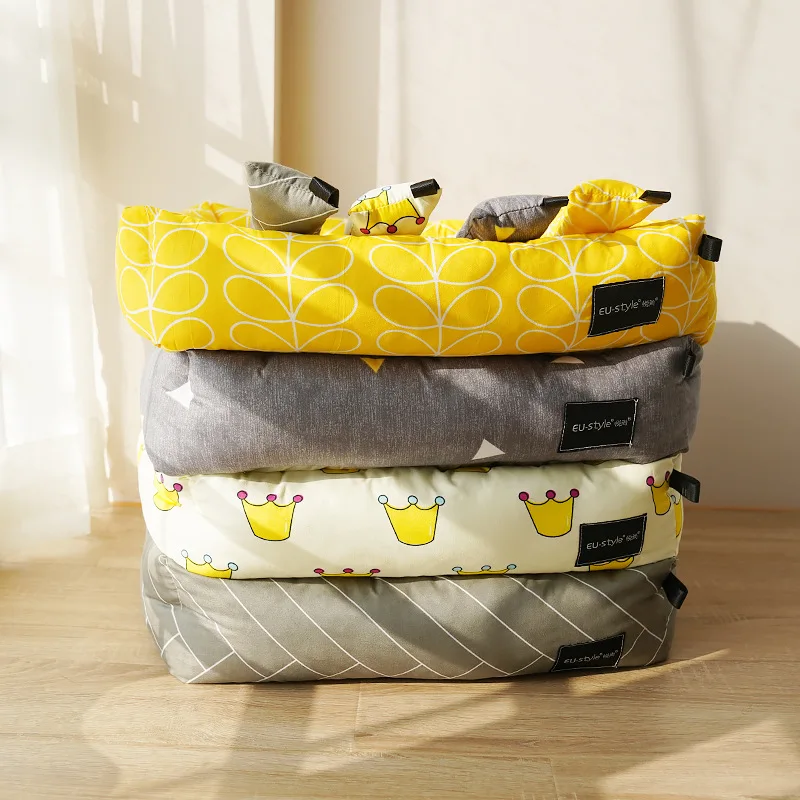 

Квадратная кровать для собак, кошек, домашних питомцев, домик для маленьких, средних и больших собак, диванная подушка, коврики, Лежанка для домашних животных, товары для домашних животных, аксессуары