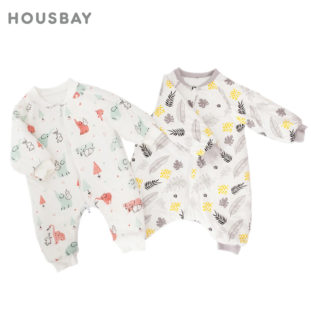 Newborn Baby Cartoon Pattern Children Bed Play Split Leg Warm Winter Anti Tipi Sleepsacks Sleeping Bag Baby Carriage Sack baby sleeping bag baby sleepwear
