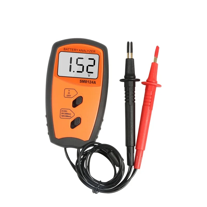 

Professional Internal Battery Resistance Tester Impedance Meter Car Cell Lithium-ion Voltmeter Analyzer 0-100V 0-20Ω