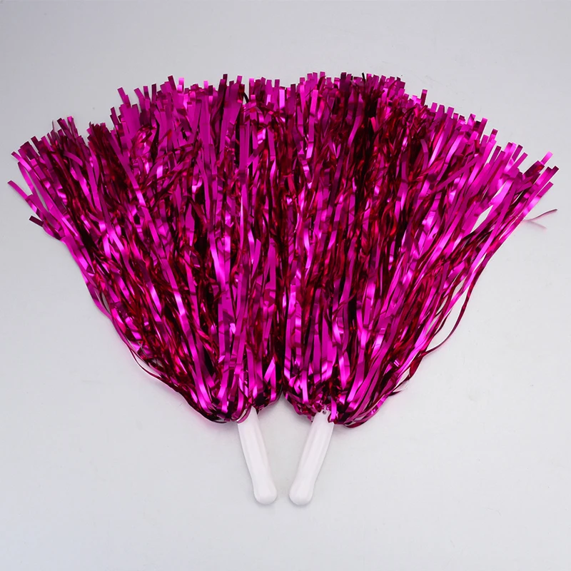 4PCS Set Cheerleading PomPoms Flower Ball Cheerleading Plastic Hand Flower Ball Dance Performance Cheer Props