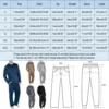 Men's Autumn Winter Warm Coral Velvet Pajama Suit Solid Color Sleepwear Fleece 2 Piece Set Long Sleeve Pullover Tops+Pants Sets 3