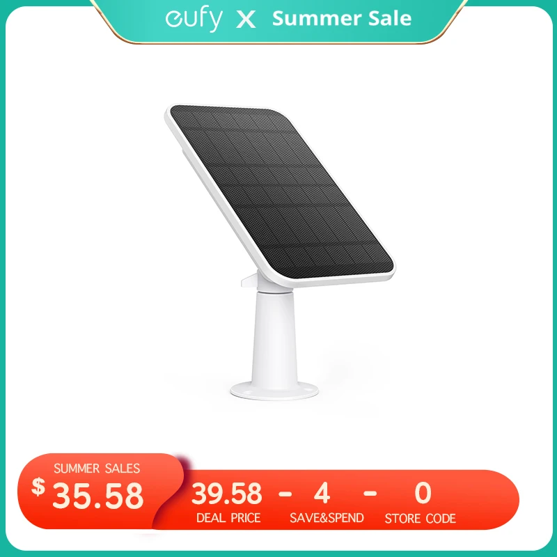 Pannello Solare 5W Per Telecamere Sicurezza - USB-C/Micro USB, IP65, Cavo 4m - Foto 9