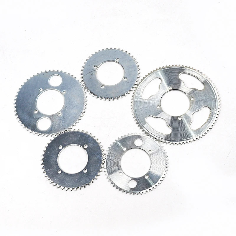 T8F Rear Sprocket 35t 44t 54t 64t 68t 74t Teeth 26/29/34/54mm For Mini Motorcycle ATV Four Wheel Mud Pit 47cc 49cc Parts, engine sprocket