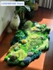 Moss carpet woven DIY material bag, hand woven , self-made niche home decoration blanket 2