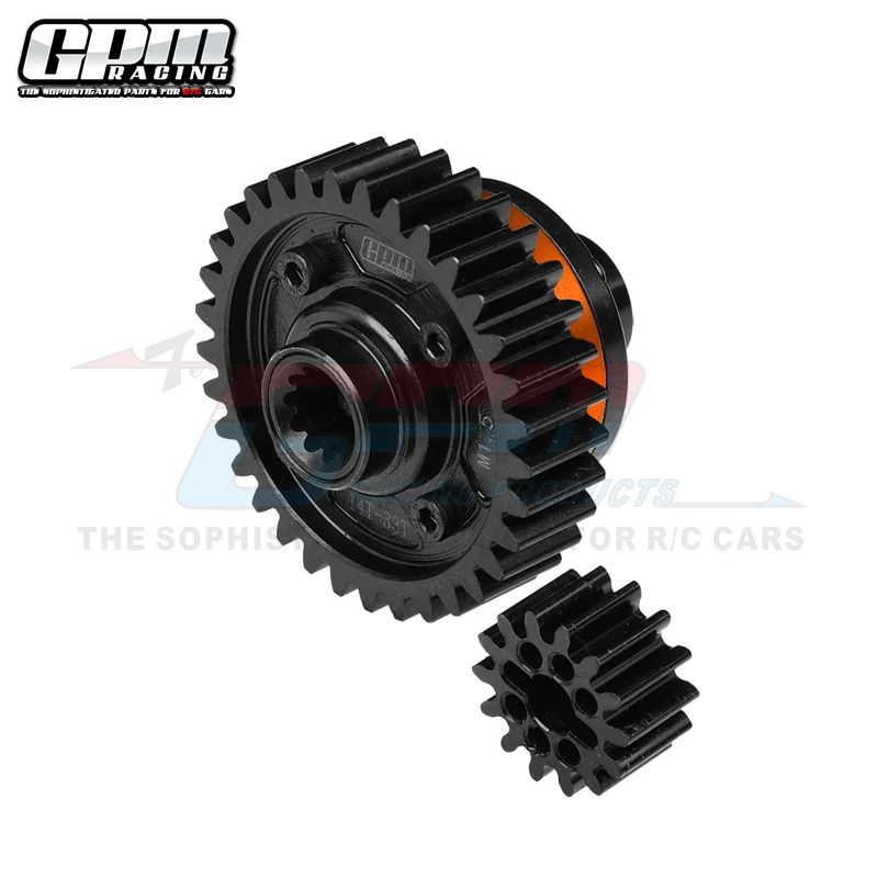 GPM Racing – Alloggiamento Differenziale Anteriore/posteriore In Alluminio 7075 Arancione Per Traxxas X-Maxx