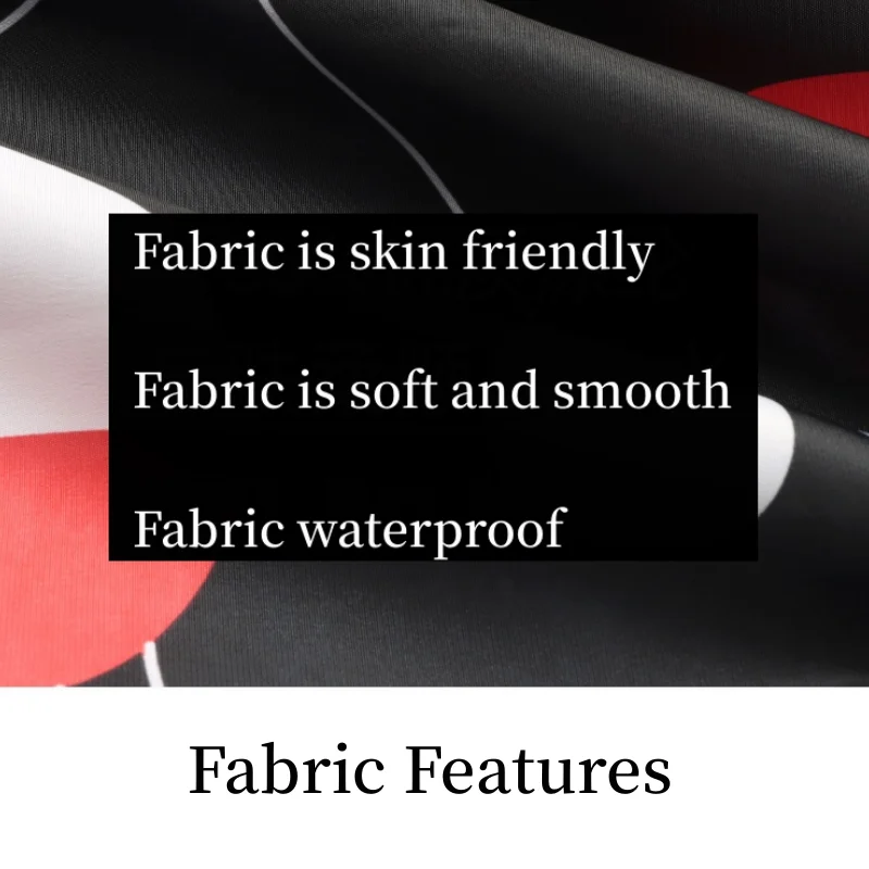 Hair Salon Cloth Waterproof Work Clothes Printing Graffiti Pattern Short Sleeve Non-stick Hair Anti Static Hair Salon Uniform Barber Shop Smocks