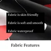Waterproof Work Clothes Printing Graffiti Pattern Short Sleeve Non-stick Hair Anti Static Hair Salon Uniform Barber Shop Smocks 3