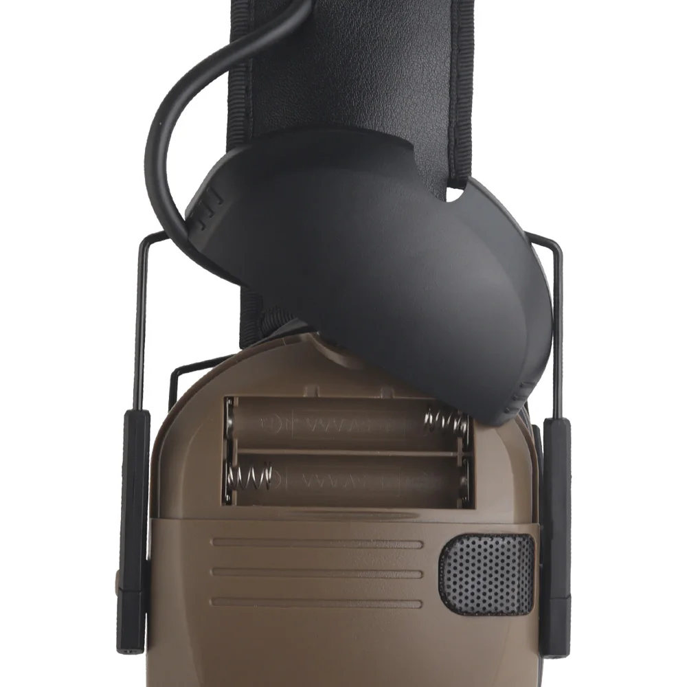 Tactical Multiple Color CS Shooting Training Headset with Noise Reduction Knob Adjustment Hearing Headset Hunting Accessories