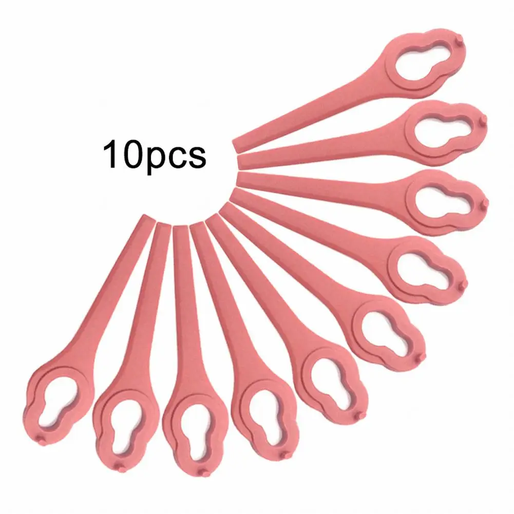 10 Pz 95Mm Lame Per Tosaerba In Plastica Per Aldi Ferrex Far 20-1 20V/40V Cordless Tagliaerba Attrezzi Da Giardino Accessori