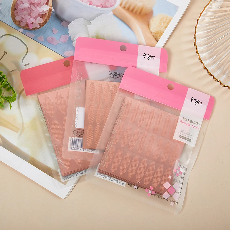 **180/240Pcs 거즈 메쉬 레이스 보이지 않는 이중 눈꺼풀 스티커 투명 보이지 않는 자체 접착 눈꺼풀 테이프 스티커