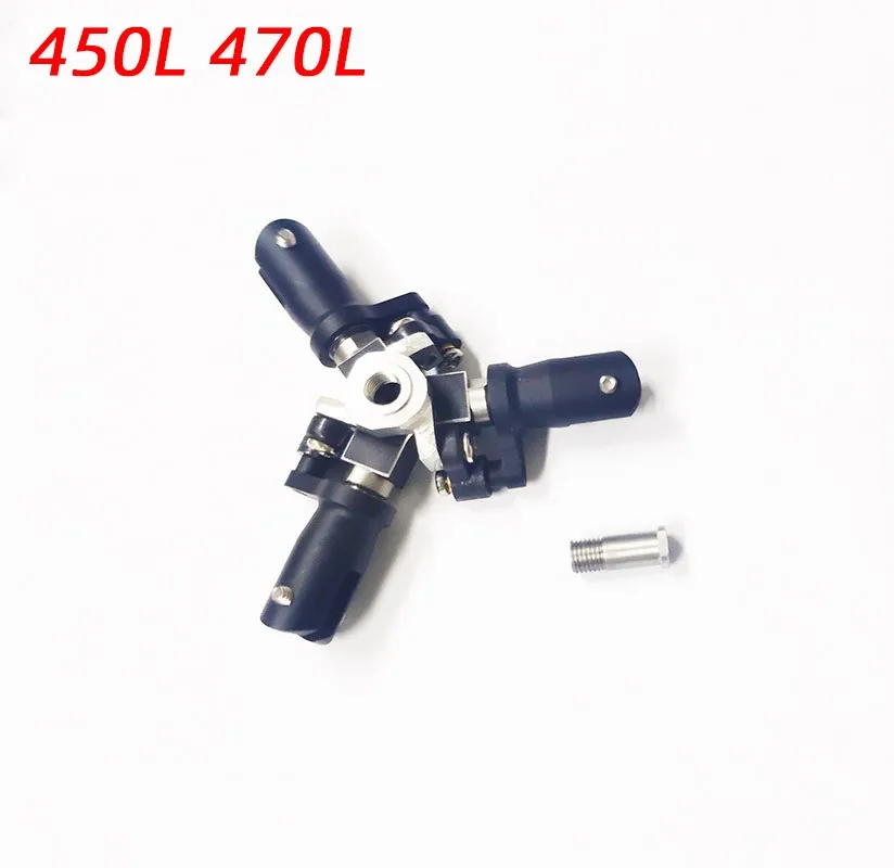 

JDHMBD Trex Heli Parts 3 Blade Tail Rotor Belt Pushed Torque Tube Drive Tail Rotor for 450L 470L Helicopter