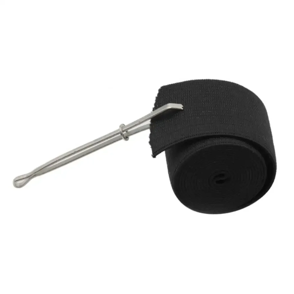 Description Picture 6 of item2 pcs Garment Clips Sewing Tools Elastic Band Punch Cross Stitch Threader Wear Elastic Clamp Threading Device New