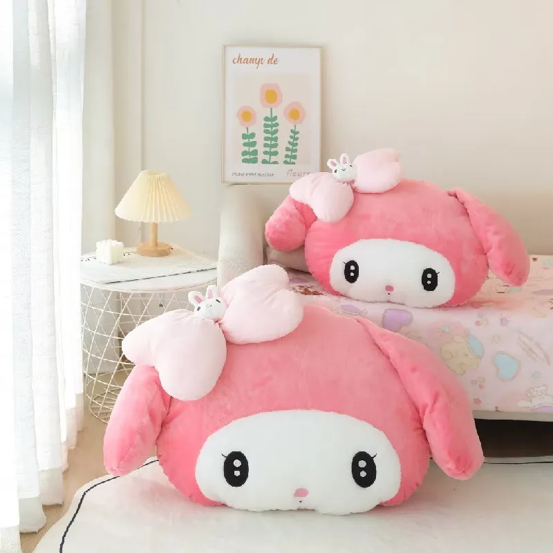 

Sanrio My Melody Kawaii Anime Plush Toy Pillow Ornament Room Collection Soft Plushine Dolls Toys For Children Birthday Gifts