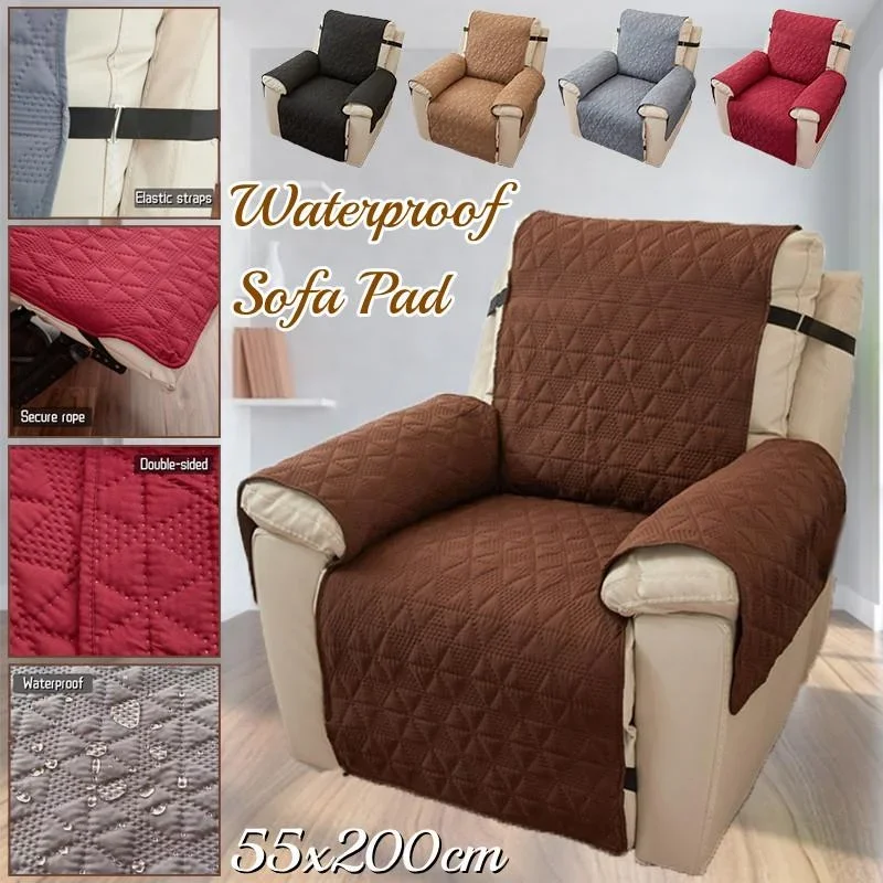 

Recliner Waterproof Sofa Cover Mat Kids/Pet Couch Slipcovers for Living Room Furniture Protector Covers Home Decor 55x200cm