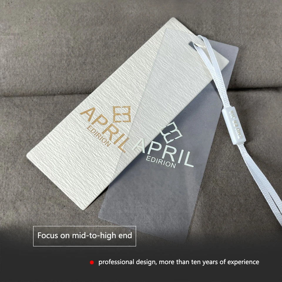 Custom plastic hang tags, pvc hang tags for clothing, clear plastic