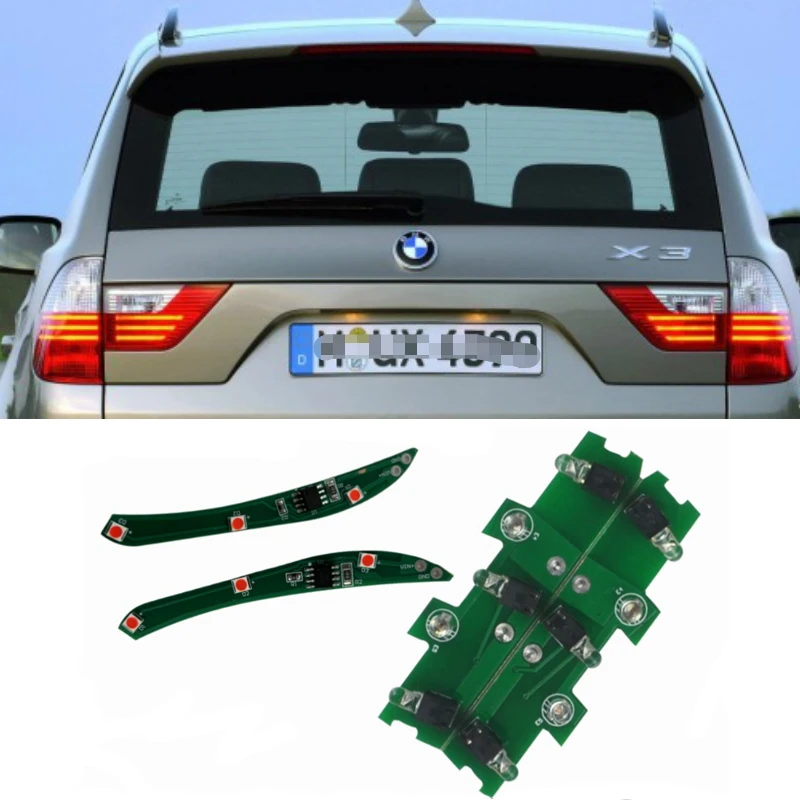 

New For BMW X3 E83 LCI 2006-2010 Tail Light Repair Chip Boards 7162209 7162210 7162213 7162214 Inner Outer Rear Lamp Chips Bulb