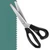Zig Zag Sewing Cut Dressmaking Tailor Shear Scissor Leather Handicraft Fabric Upholstery Tool Textile DENIM DIY 1