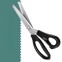 Zig Zag Sewing Cut Dressmaking Tailor Shear Scissor Leather Handicraft Fabric Upholstery Tool Textile DENIM DIY 1