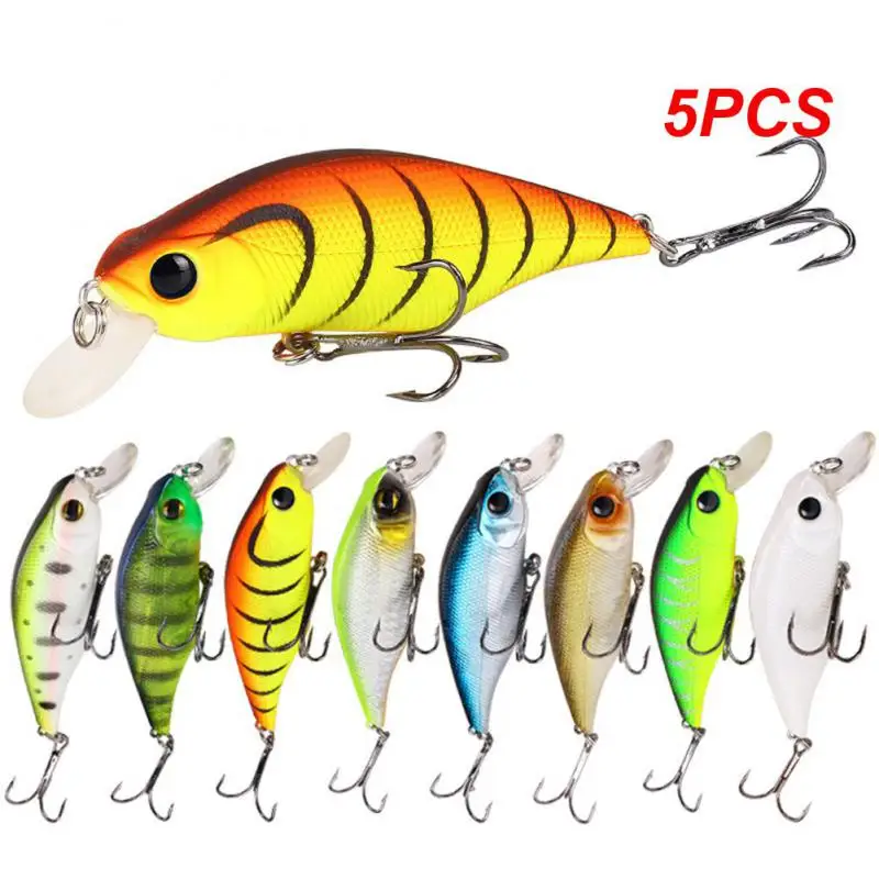 

5PCS Hot JACK Minnow Fishing Lures 107.7mm 30g Floating swimming High Quality Hard Baits Noise System wobblers For Bass Pike