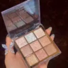 9 Color Glitter Sequin Eyeshadow Palette Christmas Halloween Snowflake Eye Shadow Palette Matte Glitter Shiny Eye Pigment Makeup 1