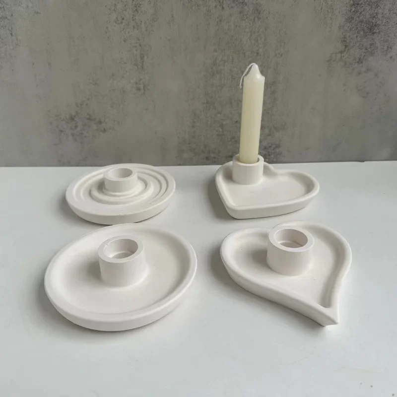 SiliconeMoldforLoveCircularAromatherapyCandleHolderCrystalDrop