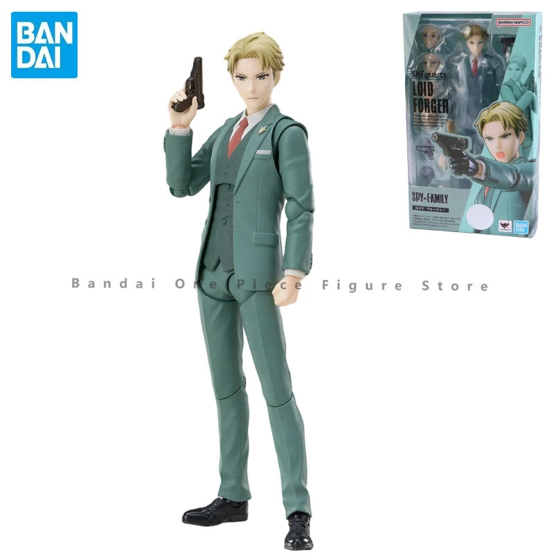 

In Stock Bandai SHF Spy Play House Series Lloyd fogger Action Figure Gift Ornaments Animation Toys Exquisite Gifts