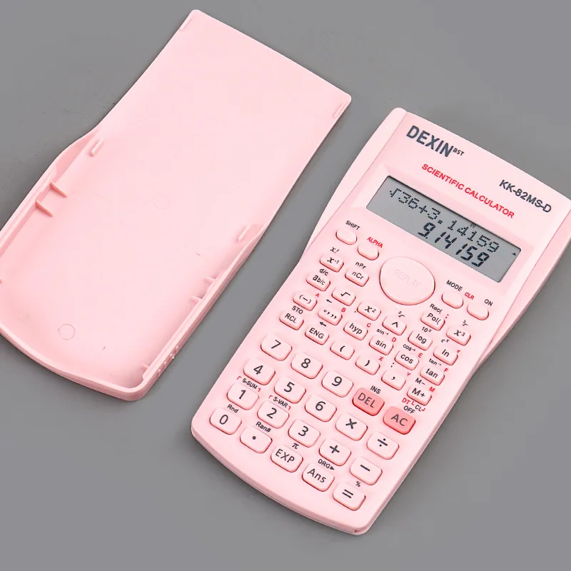 School Engineering Scientific Calculator Students Stationary Calculating Tools Exam Function Creative Color