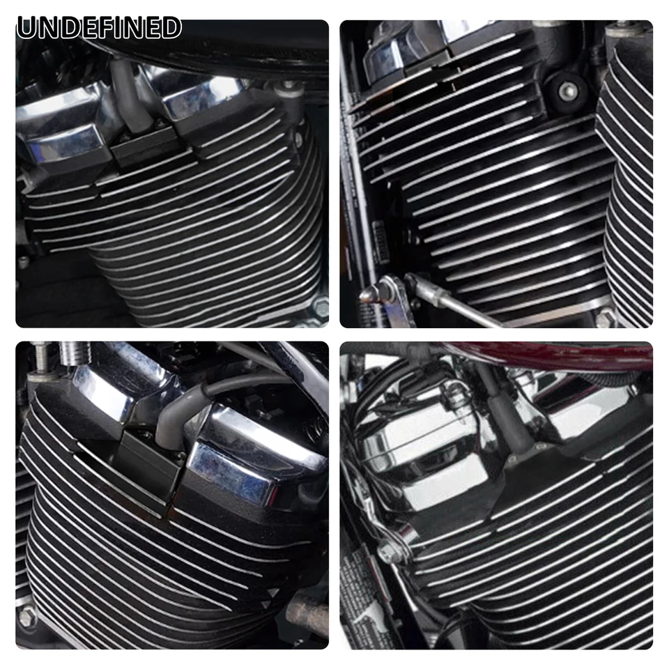Matte Black Spark Plug Decorative Cover For Harley M8 Engines – Fits Touring, Softail Models 2017-2024 | Aluminum, Anodized