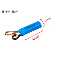 2S 7.4V 400mah Lipo Battery+Charger For P929 P939 K969 K979 K989 1/28 RC Remote Control Car Spare Parts JST Plug 7.4V Battery 2