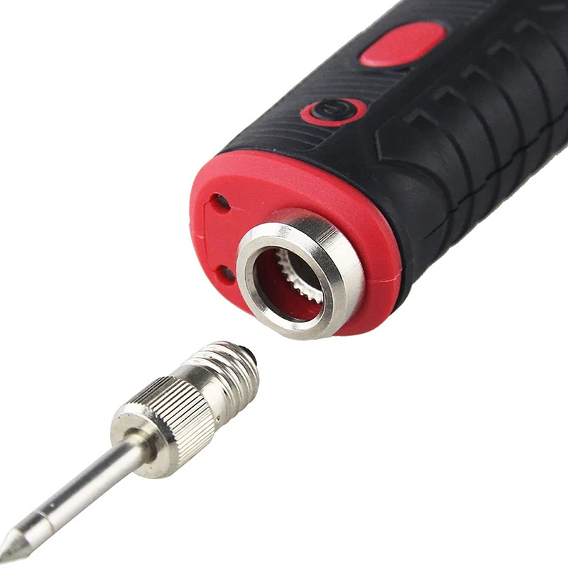 Welding Soldering Tips USB Soldering Iron Head Replacements Threaded Tip Fits for E10 Interface Iron soldering iron,solder iron kit,soldering iron tips
