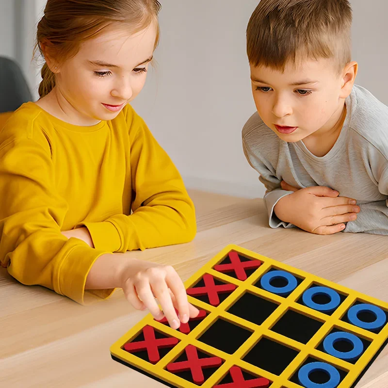 Children's Puzzle Board Game XO Chess Lianlianliankan Multifunctional Two Person Battle Parent-child Interactive Desktop Game 4