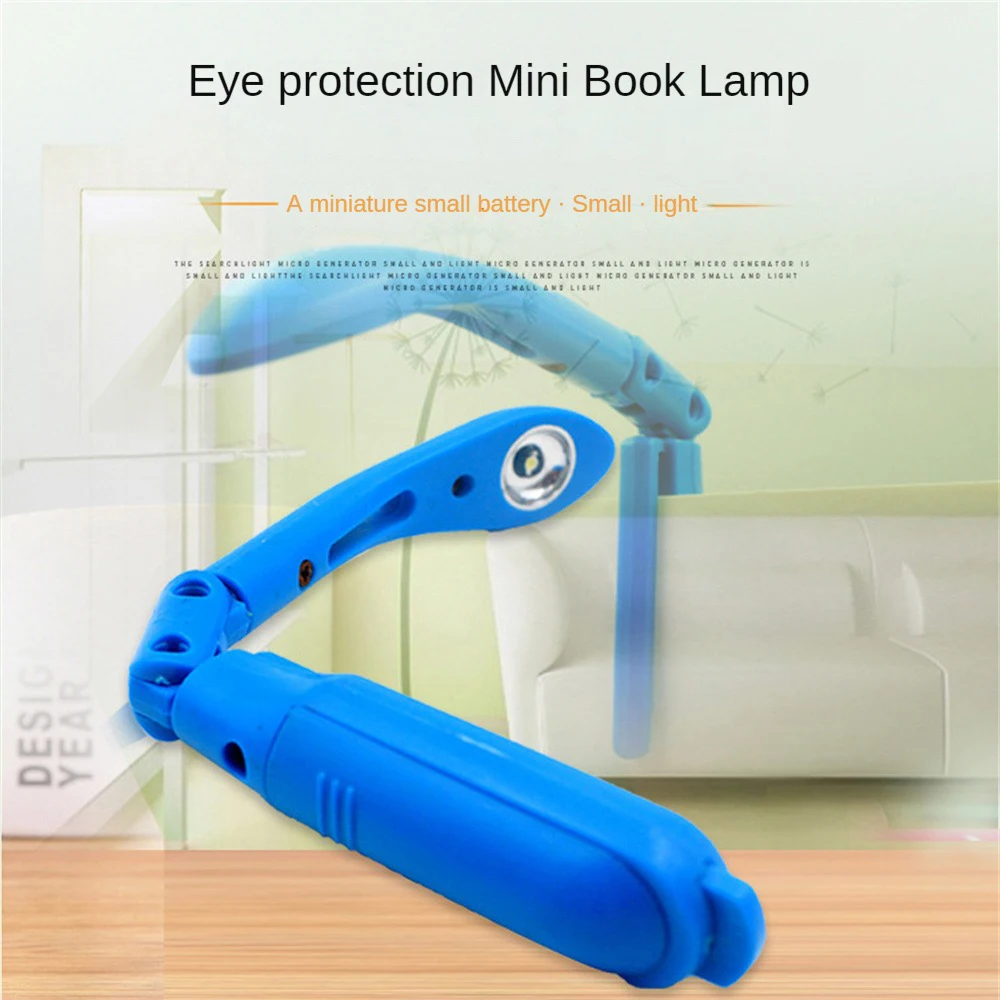 1/2PCS Usb Rechargeable Clip Book Lights Book Clip Lamp Eye Protection Portable Mini Led Reading Light Home Decorations
