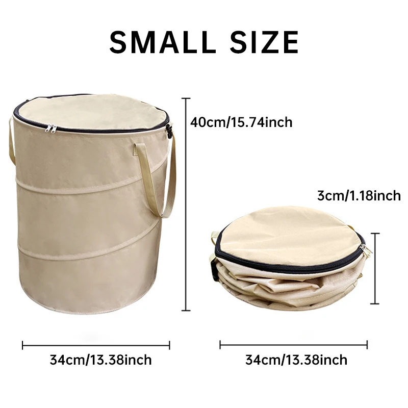 Foldable Camping Trash Can 2