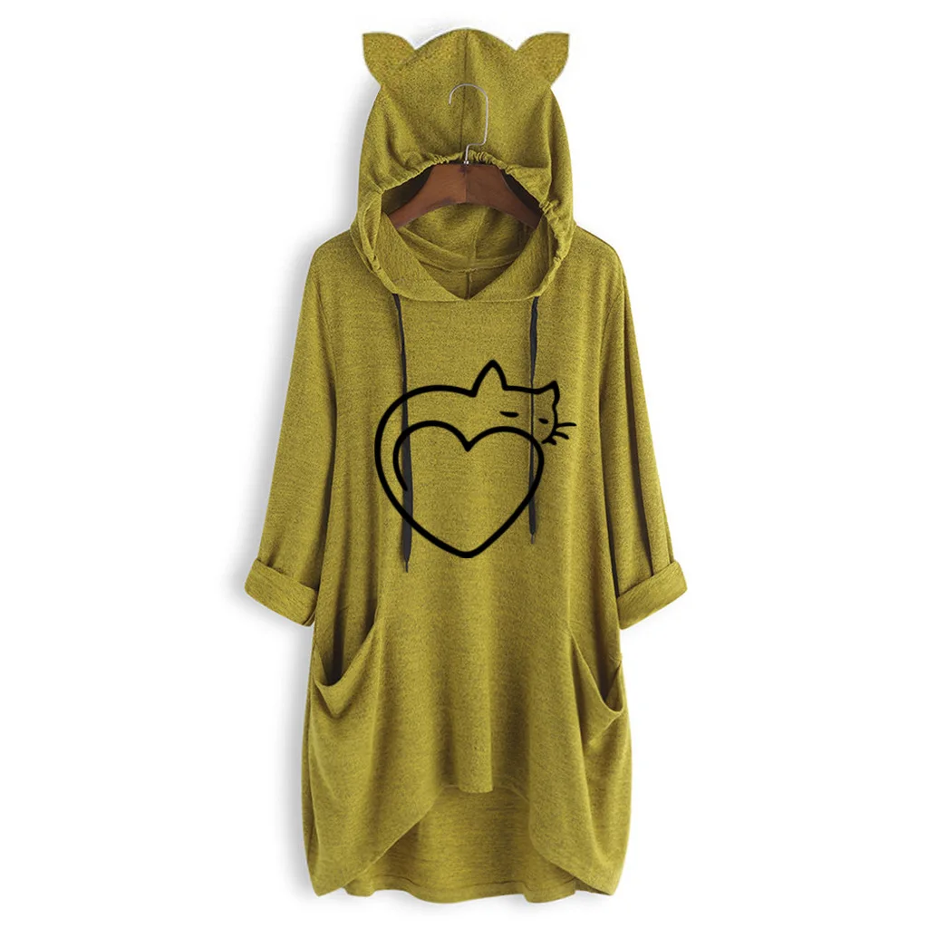 Spring New Women's Hoodie Casual Loose Sweater Fashion Top Sweatshirt Harajuku Hoodie