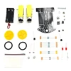 WDT2-1 DIY Intelligent Tracking Line Smart Car Kit With TT Motor DIY Soldering Project Smart Patrol Automobile Parts 1