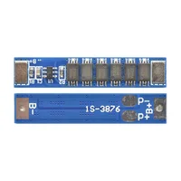BMS 1S 15A 3.7V 18650 Lithium Battery Charge Protection Board 6MOS PCM Over Charge Protect 2