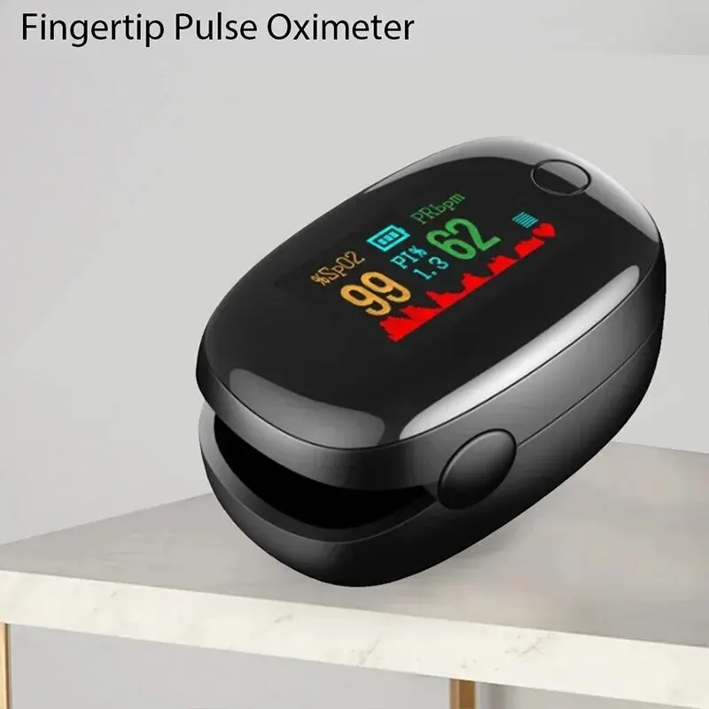LK87FingerClipHeartRateMonitorBloodOxygenSaturationMonitoring
