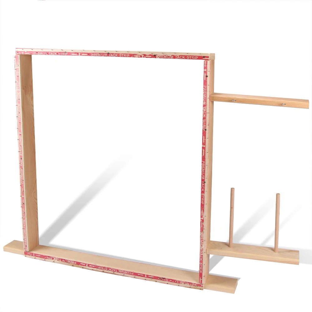 Tufting Frame Tufting Gun Frame Wooden Rug Making Frame Kit Carpet Tuft  Frame