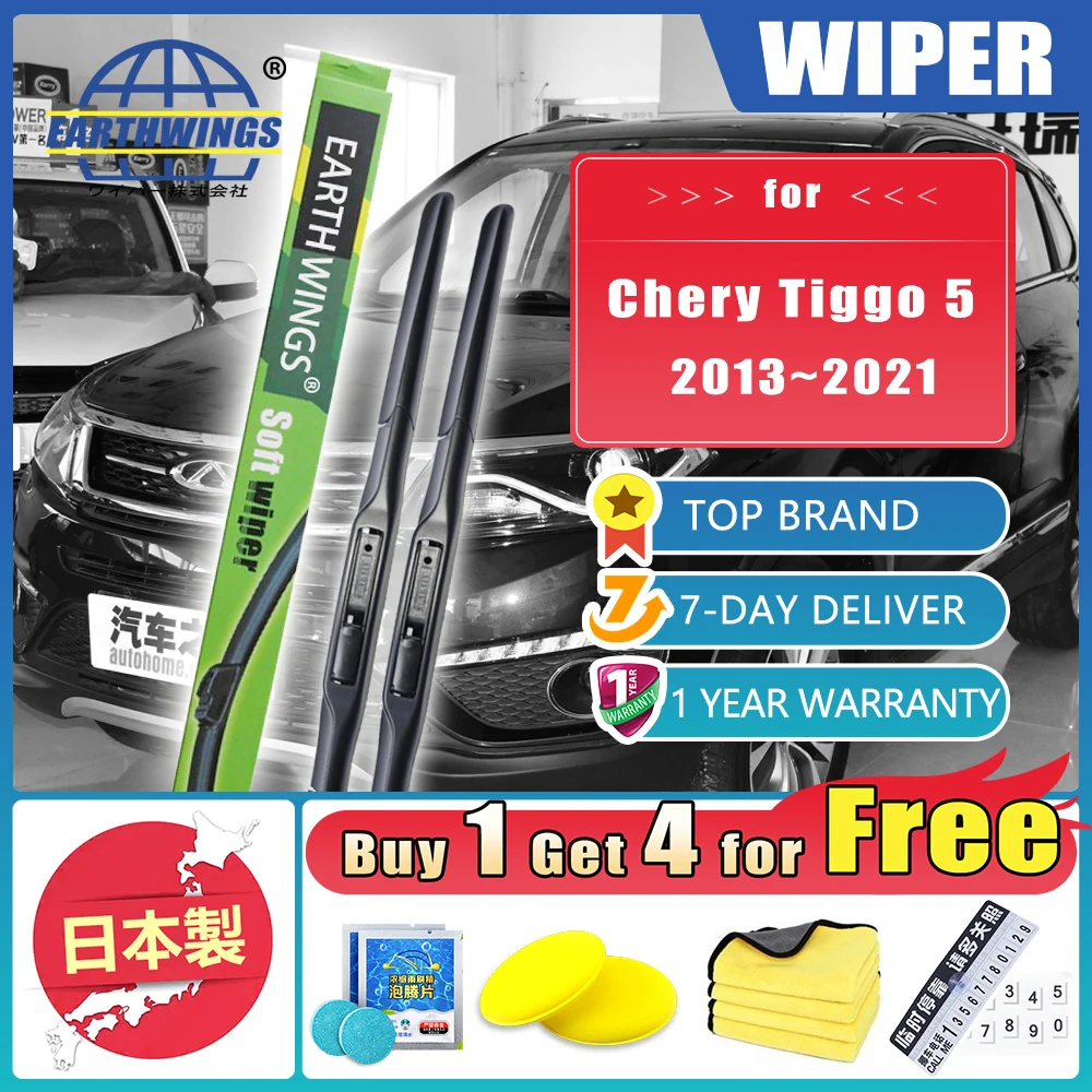 

2x Car Front Rear Set For Chery Grand Tiggo 5 2013~2021 2016 2017 2015 2014 Windshield Wiper Blades Accessories Protective Clean
