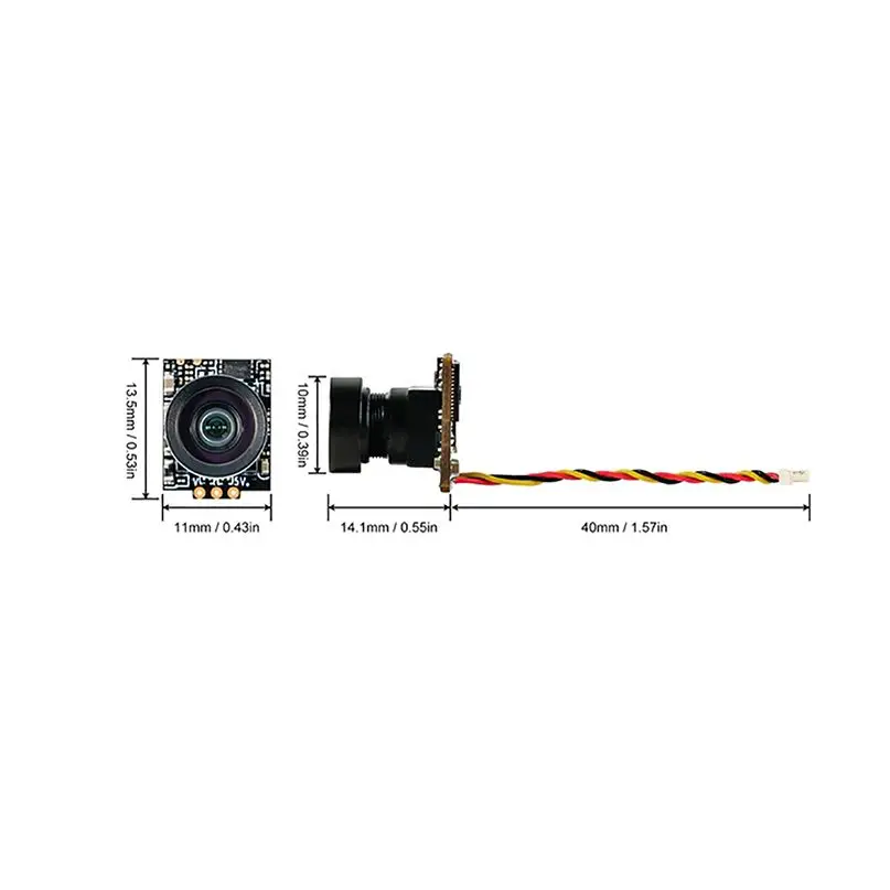 Caméra FPV Micro BETAFPV C03 2.1mm 160° pour Drone FPV