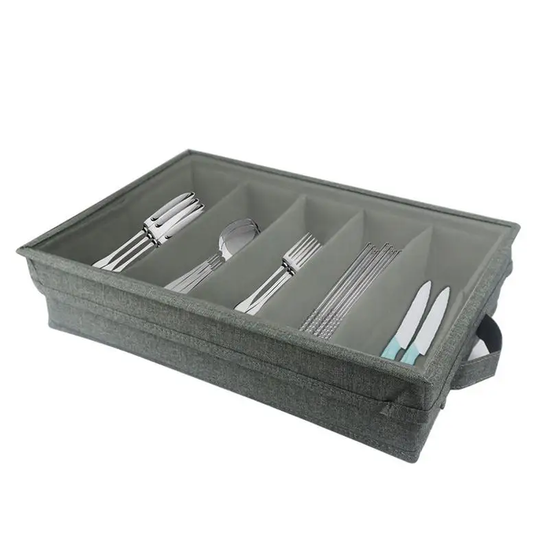 

Органайзер для кухонных ящиков большой емкости для хранения столовых приборов