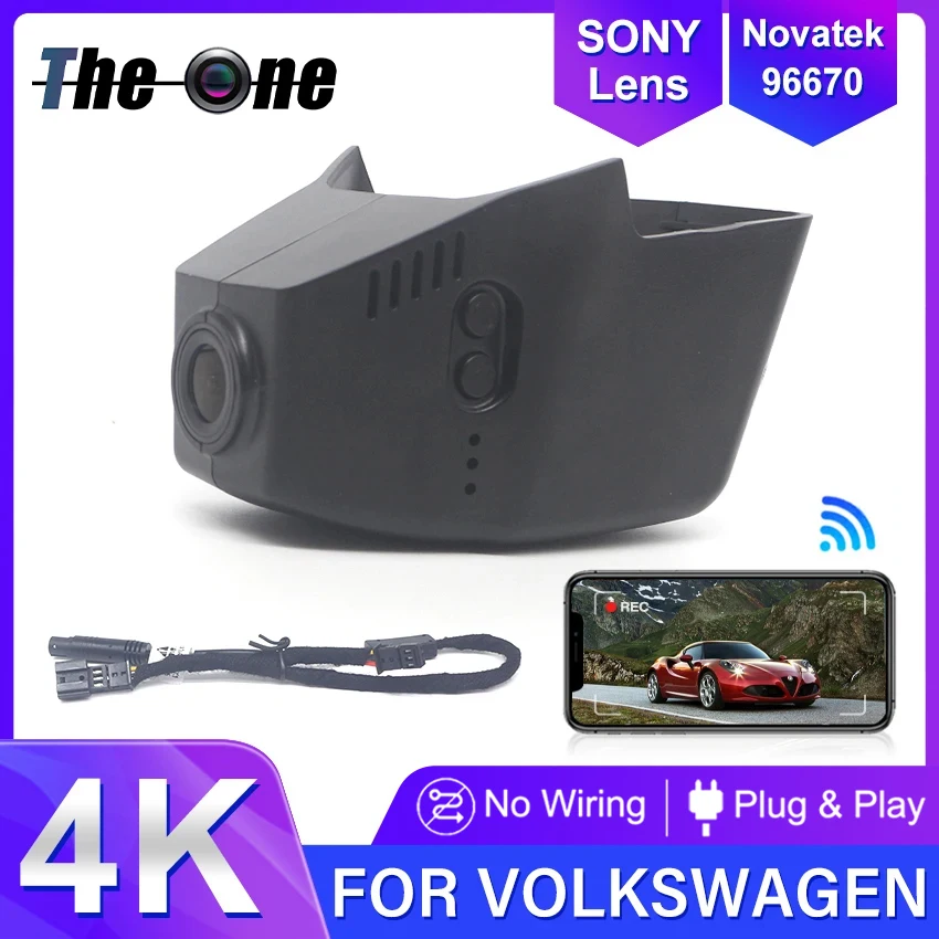 Plug And Play Dash Cam Per Volkswagen Vw Passat Alltrack B8 Tiguan Mk2 Taigo Arteon Freno Di Tiro Per Para Seat Ateca Car Dvr