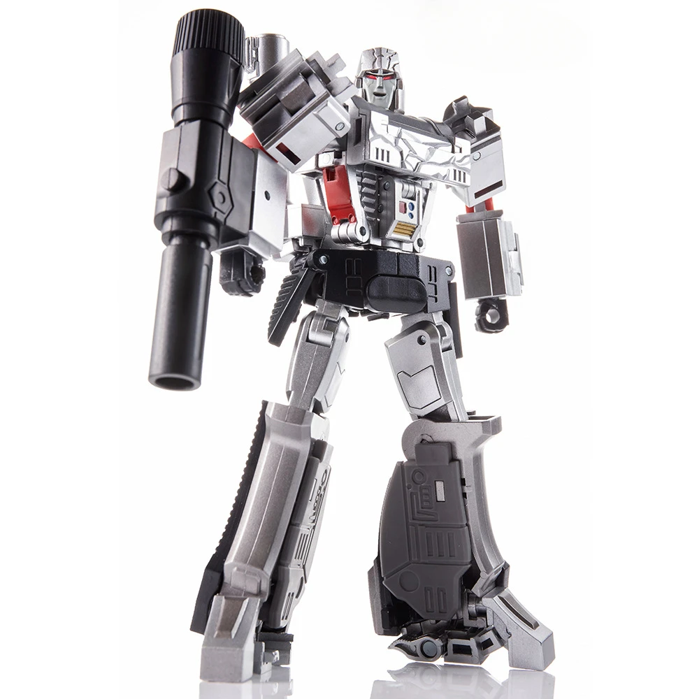 

Jinbao Transformation Galvatron Megotroun Mgtron Metal Color Version H9 Gun Model G1 Mini Pocket Action Figure Robot Toys