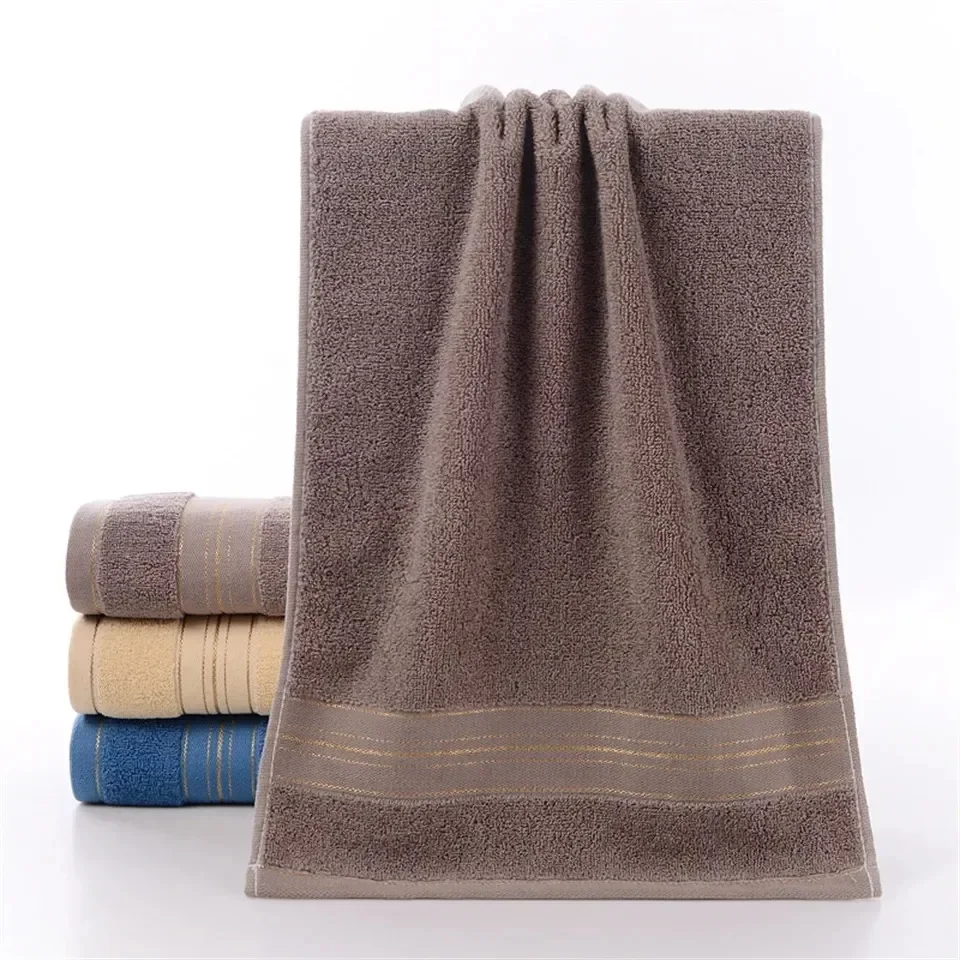 Highly Home & Garden Towel Bathroom Accessories Skin-friendly Color for Cotton Children Solid Universal and Adults Absorbent